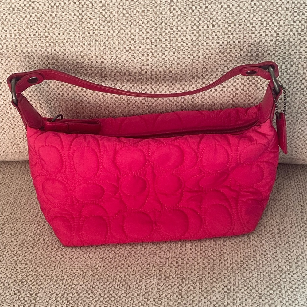 Coach Vintage Soho 6791 pink Quilted Shoulder Bag - Picture 2 of 5